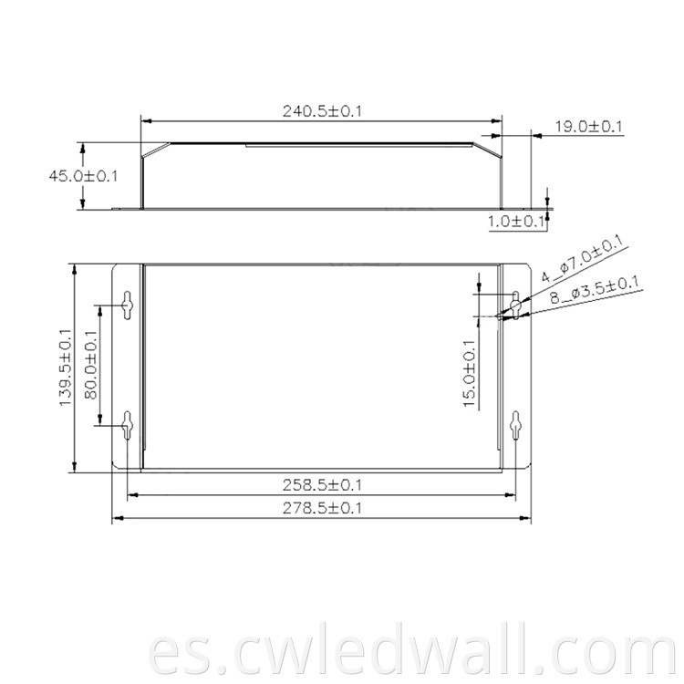 led wall control system